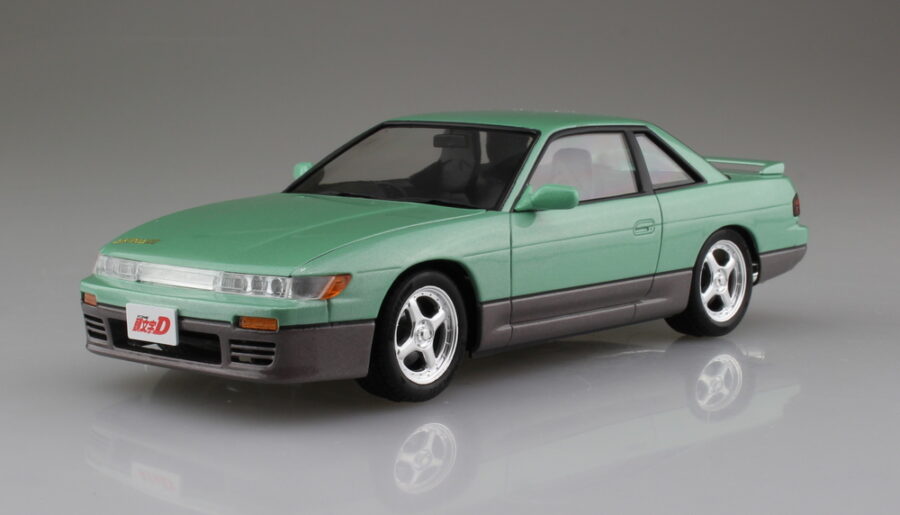1:24 Scale Aoshima Initial-D Iketani Koichiro Nissan S13 Silvia Model Kit - Image 2