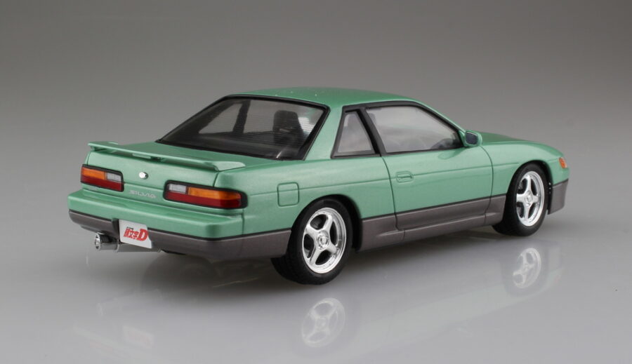 1:24 Scale Aoshima Initial-D Iketani Koichiro Nissan S13 Silvia Model Kit - Image 3