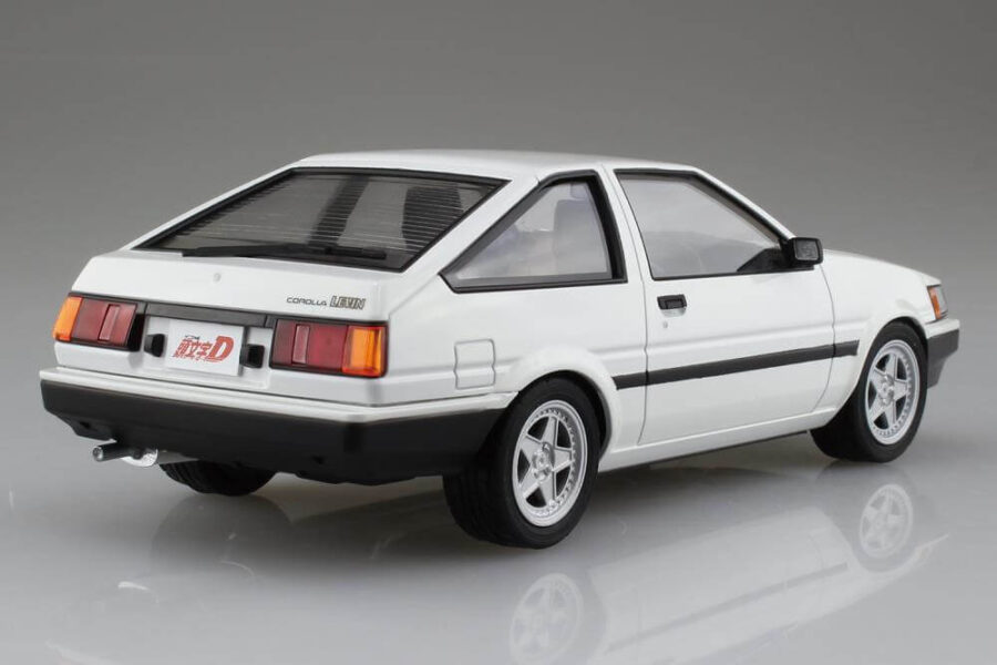 1:24 Scale Aoshima Initial D Toyota Levin AE85 Model Kit - Image 2