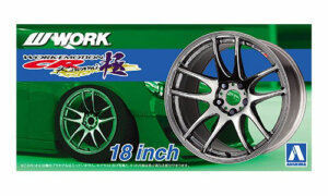 1:24 Scale Work Emotion Kiwami Wheels & Tyre Set #225