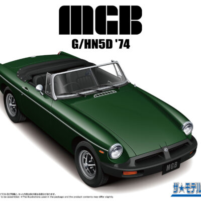 1:24 Scale Aoshima MG MGB Roadster 1974 Car Model Kit