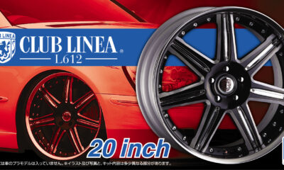 1:24 Scale Club Linea L 612 20 Inch Wheels & Tyre Set