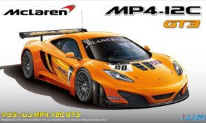 1:24 Scale McLaren MP4 12C GT3 Race Car Model Kit #805