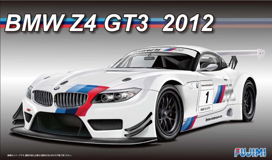 1:24 Scale Fujimi BMW Z4 GT3 2012 Ver. With Etching Parts Model Kit