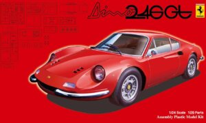 1:24 Scale Ferrari Dino 246GT Model Kit #863 ULTRA RARE