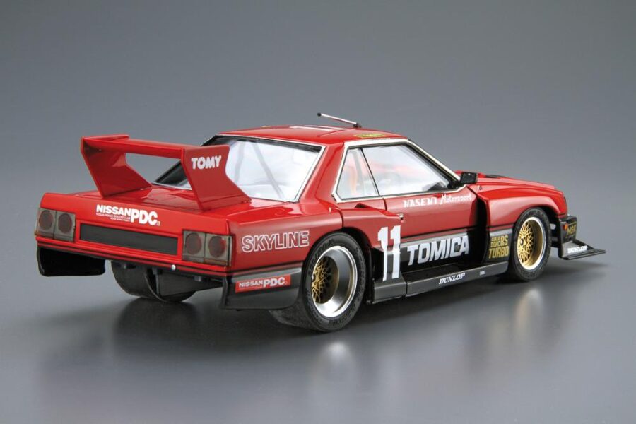 1:24 Scale Aoshima Nissan Skyline R30 KDR30 Super Silhouette Race Car Model Kit - Image 3