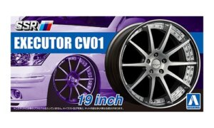 1:24 Scale SSR 19inch Wheel Set Executor CV01 Model Kit #216