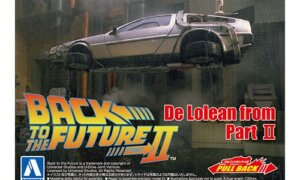 1:43 Scale Pull-Back Delorean Car - Back To The Future Pt.2 Model Kit #441 1:43 Scale Pull-Back Delorean Car - Back To The Future Pt.2 Model Kit #441