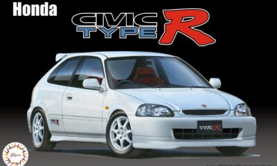 1:24 Scale Fujimi Honda Civic Type R EK9 Early Type Model Kit