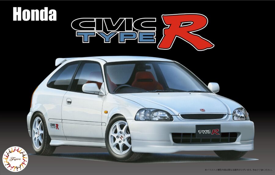 1:24 Scale Fujimi Honda Civic Type R EK9 Early Type Model Kit