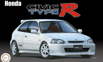 1:24 Scale Fujimi Honda Civic Type R EK9 Early Type Model Kit