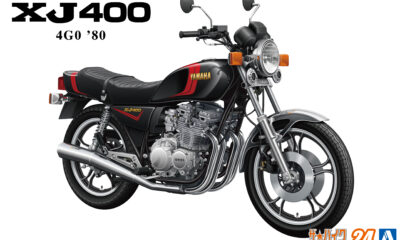1:12 Scale Aoshima Yamaha XJ400 Motorcycle Model Kit