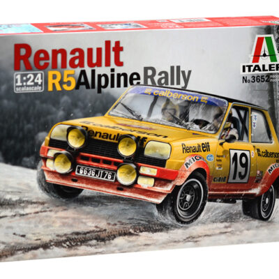 1:24 Scale Italeri Renault 5 Rally / Race Car Model Kit