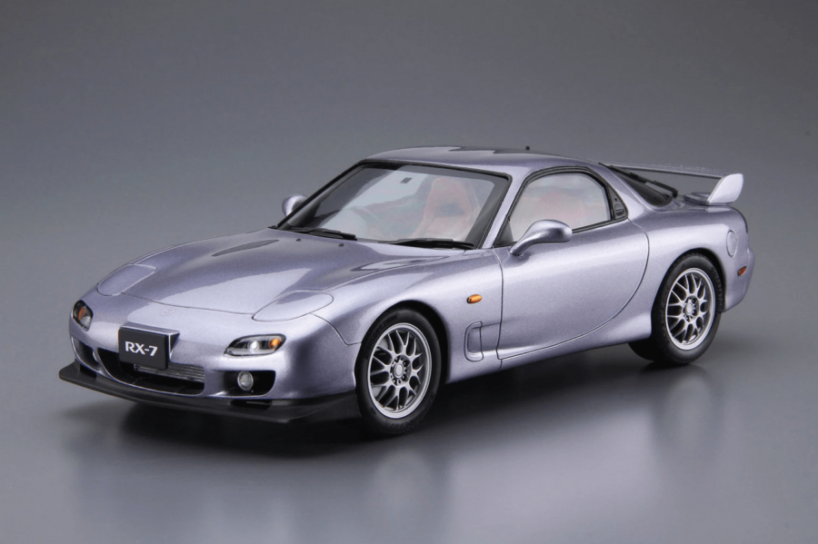 1:24 Scale Aoshima Mazda RX7 FD3S Spirit R Type B 2002 Model Kit - Image 2