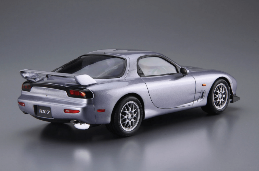 1:24 Scale Aoshima Mazda RX7 FD3S Spirit R Type B 2002 Model Kit - Image 3
