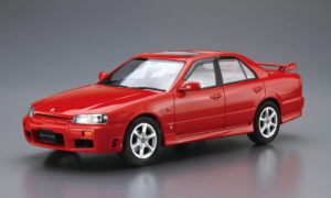 1:24 Scale Aoshima Nissan Skyline GTT ER34 25GT-X 1998 Model Kit #97p
