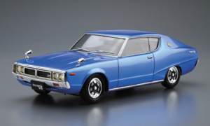 1:24 Scale Aoshima Nissan Skyline HT2000 GT-X 1974 KGC110 Model Kit #49p