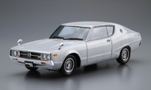 1:24 Scale Aoshima Nissan Skyline HT2000 GTX-E.S 1976 GC111 Model Kit #51