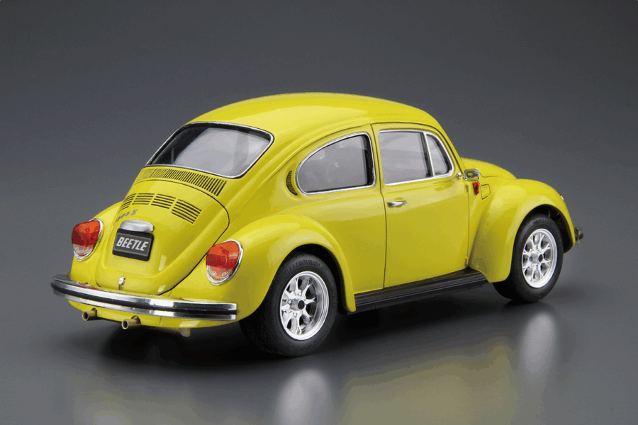 1:24 Scale Aoshima Volkswagen 13AD Beetle 1303S '73 Model Kit - Image 3