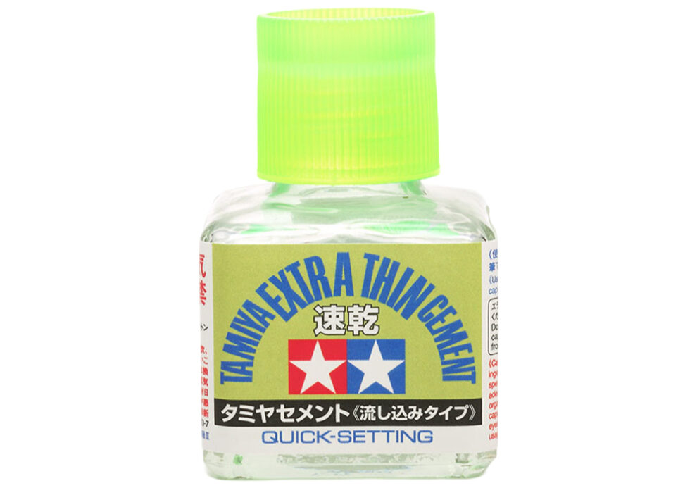 Tamiya Quick Set Tamiya Extra Thin Glue/Cement - Quick Set - Kent Models