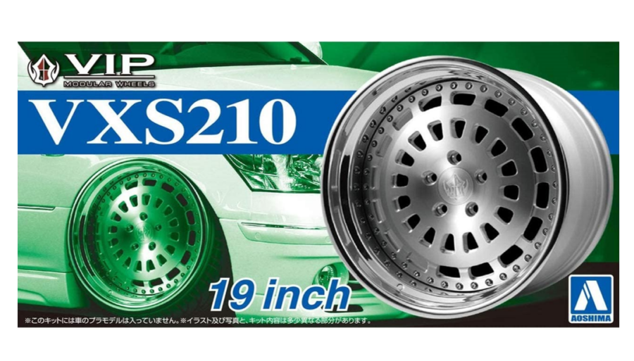 1:24 Scale VIP Modular VXS210 19 Inch Wheels & Tyre Set