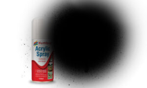 Humbrol Matte Black Spray Paint Can # Humbrol Matte Black Spray Paint Can #