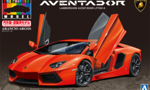 1:32 Scale Lamborghini Aventador Pre Painted Model Kit #199