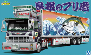 1:32 Scale Dekotora Truck Yellow Tail Special Liner Model Kit #507