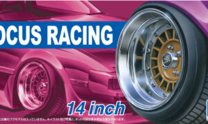1:24 Scale 14'' Racing Focus Wheel Set #244
