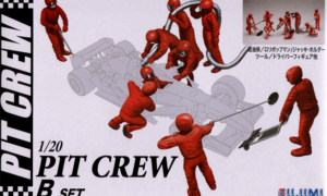 1:20 Scale F1 Style Pit Crew Model Kit #901