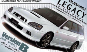 1:24 Scale Subaru Legacy Touring Wagon Model Kit #643