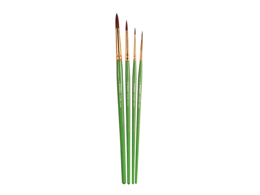 Humbrol Coloro Brush Pack Sizes - 00,1,4,8 - Image 2