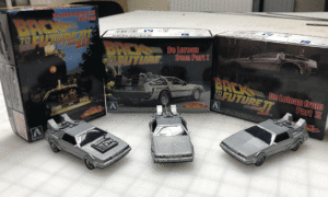 1:43 Scale Back To The Future Pullback Car Bundle Deal - All 3 versions 1:43 Scale Back To The Future Pullback Car Bundle Deal - All 3 versions
