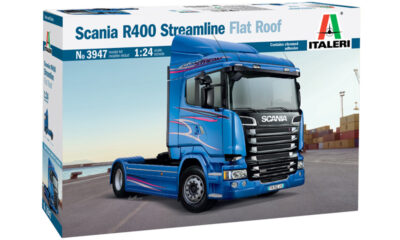 1:24 Scale Italeri Scania R400 Truck Tractor Unit Model Kit