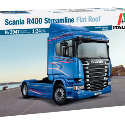 1:24 Scale Italeri Scania R400 Truck Tractor Unit Model Kit