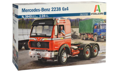 1:24 Scale Italeri Mercedes 2238 Classic Truck Tractor Unit