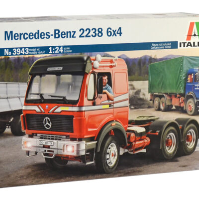 1:24 scale Italeri Mercedes 2238 Classic Truck Tractor Unit Model Kit