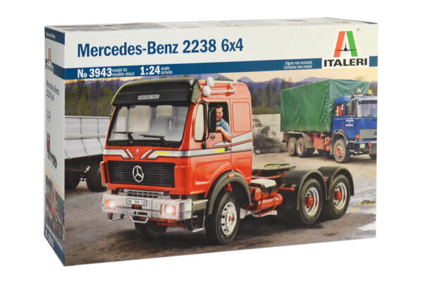 1:24 Scale Italeri Mercedes 2238 Classic Truck Tractor Unit