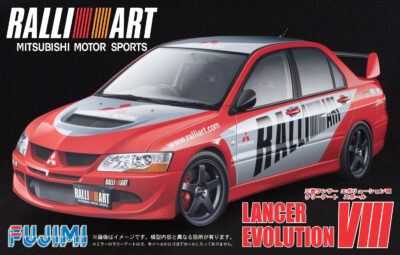 1:24 Scale Mitsubishi Lancer Evolution VIII Ralliart Model Kit