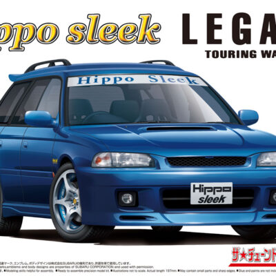 1:24 Scale Aoshima Subaru Legacy Touring By Hippo Sleek BG5 1993 Model Kit