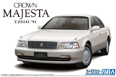 1:24 Scale Aoshima Toyota UZS141 Crown Majesta C-Type Car Model Kit