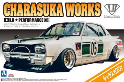 1:24 Scale Aoshima Liberty Walk Charasuka 2Dr Model Kit