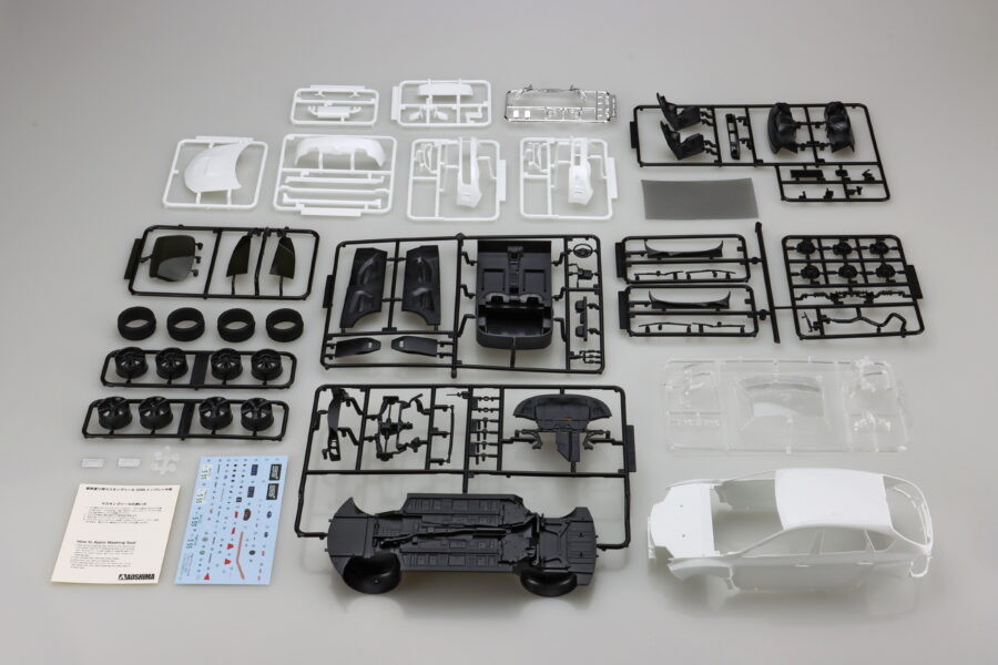 1:24 Scale Aoshima Subaru Impreza WRX STI Car Model Kit - Image 11