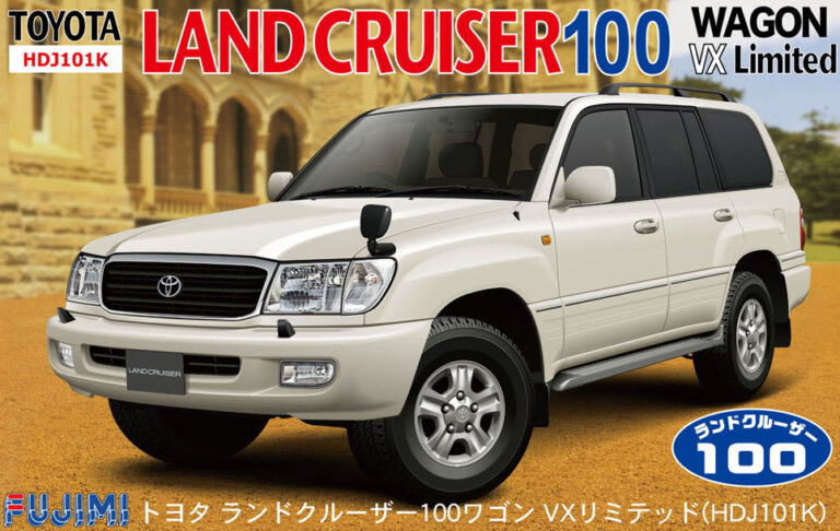 1:24 Scale Fujimi Toyota Landcruiser Amazon VX Ltd 100 Model Kit