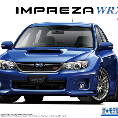 1:24 Scale Aoshima Subaru Impreza WRX STI Car Model Kit