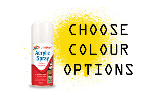 Humbrol Spray Paint Cans For Models Select Colours End Of Line Range Kent - Humbrol Paint Colours