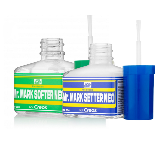 Mr Hobby Decal Application Set Mark Setter & Mark Softer NEO 2064