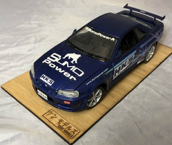 Mounting Plinth For 1:24 Scale Cars