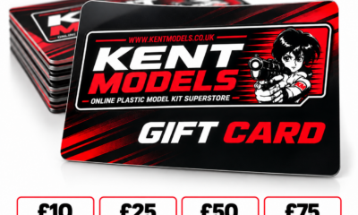 Kent Models model kit gift voucher £10 to £200