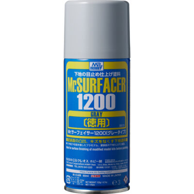 Mr Hobby Mr Surfacer 1200 Spray Can 170ml